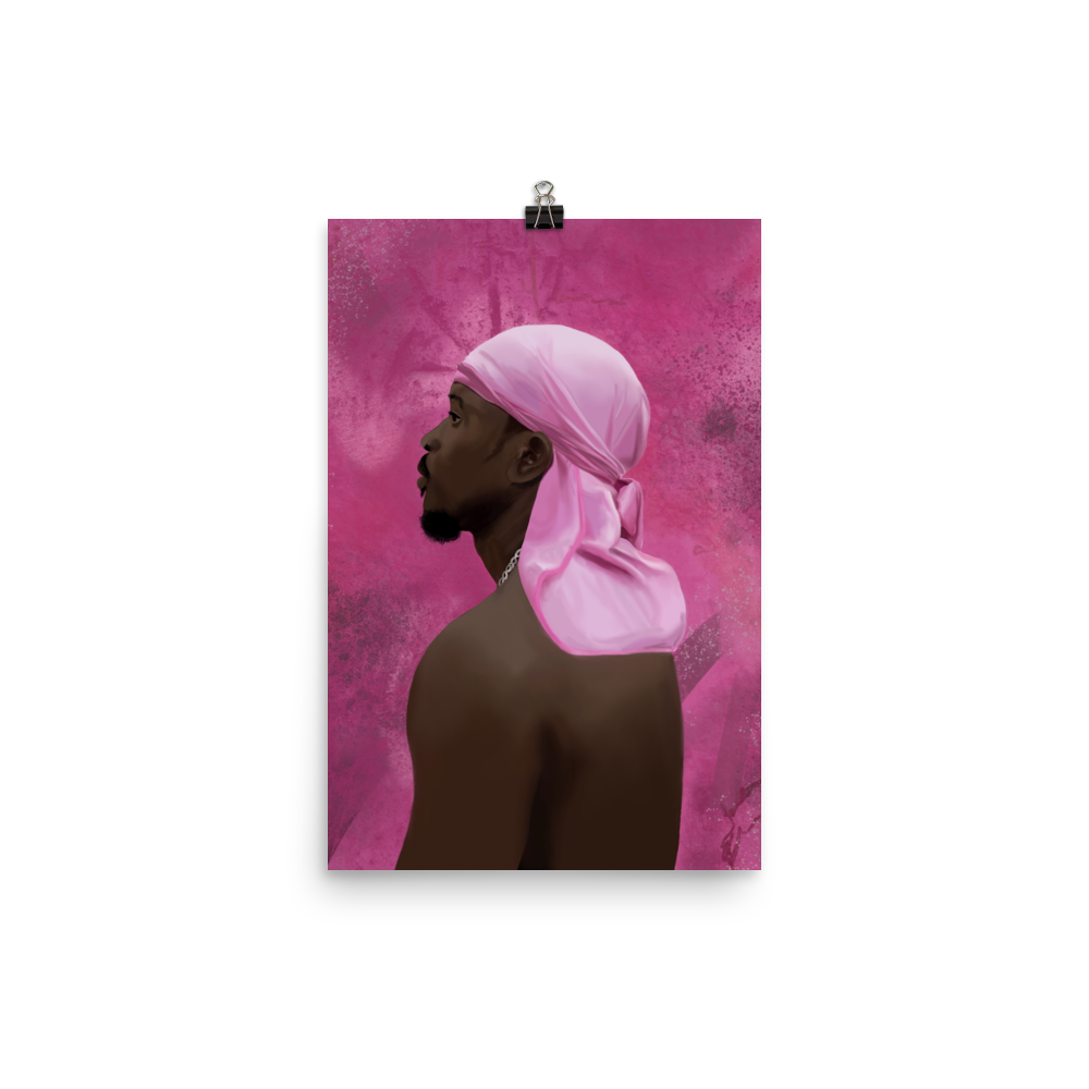 "Pink Silky" Poster Print